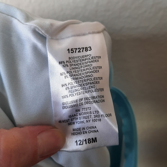 Tommy Bahama Infant Turtle UPF50+ Swimsuit 12/18mo 2022 - Picture 6 of 8